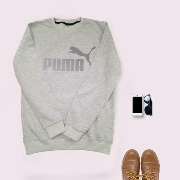 PUMA Grey Men’s Sweatshirt